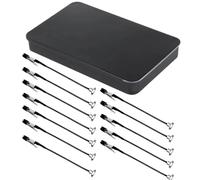 Model Painting Stand - Portable Magnetic Bracket Base, Alligator Clip Holder, Metal Rubber Mini Figure Support | Airbrush Spray Craft Tool for Cars Miniatures Photo Cards Coloring Projects Home Studio