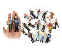 Model People Figures for Farm themed Model Train Layouts, Shepherd and Farmer (ZQ710)