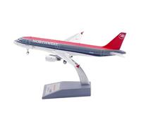 model planes For 1:200 Scale Adult Model Aircraft Northwest Airlines A320 Die-cast Metal Aircraft Model Collectible toy airplane kit