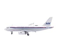 model planes For 1:400 Scale Adult Model Aircraft Aviation SAS A319-100 Die-cast Metal Aircraft Model Collectible toy airplane kit
