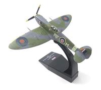 model planes For 1/72 Scale Toy Aircraft Kit US Navy F4U Corsair Carrier-based Land-based Fighter Alloy Aircraft Model Finished Product toy airplane kit(Spitfire Fighter)