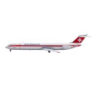 model planes For Swissair DC-9-51 Die-cast Metal Aircraft Model Collection 1/200 Scale Aircraft Model toy airplane kit