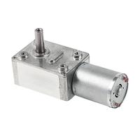 Model power GW4632-370 hollow shaft 6V 12V High Torque Speed Reducer Metal Worm Gear Box Motors Reversible Low Speed Worm Gear Motor Smart hobby (Size : Ratio 1019, Color : DC 24V B-12)