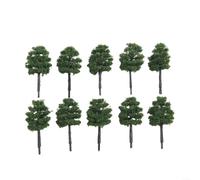 Model Railroad Scenery 5cm Green Model Building Trees for DIY Landscape Railway Diy Landscape Decoration