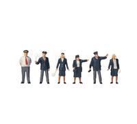 Model Railway British Rail Staff x 6 Figures British OO Gauge Preiser PR73005