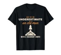 Model Rocketry - Never Underestimate an Old Man - Rocketeer Value Graphic T-Shirt