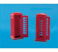 Model Scene OO 2 Red Telephone Kiosks