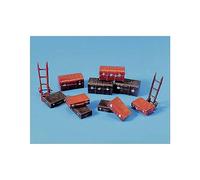 Model Scene OO Traveling Trunks