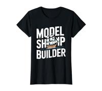 Model Ship Builder Value Graphic T-Shirt, Women, Black, S