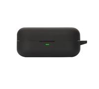 Model-Specific Earbud Charging Case Cover, Black | Model-Specific Charging Case Cover, Front Cutout, Attachment-Ready Side Tab and Two-Section Fitted Cover Form