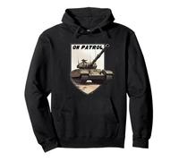 Model Tanks On Patrol | Mini Warfare | 1/35 Scale Hobby Art Pullover Hoodie