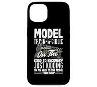 Model Train-A-Holic On The Road Funny Model Train Case for iPhone 13