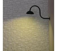 Model Train Lighting Solution 6 O Gauge LED Street Wall Lamps with Accessories