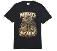 Model Train Mind The Scale Comfort Colors Adult Heavyweight T-Shirt