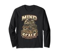 Model Train Mind The Scale Long Sleeve T-Shirt