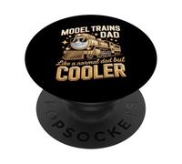 Model Trains Dad Like A Normal Dad But Cooler PopSockets Adhesive PopGrip