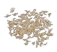 Model Trains Unpainted Seated People Passangers Figures 1:87 Scale, skin color