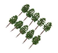 Model Trees for N Scale Scenery, Artificial Landscape Trees, Miniature Railway Trees, Diorama Greenery, Architecture Model Trees, Train Set Foliage, 40 Pack, 7