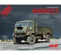 Model W.O.T. 6, WWII British Truck (100% New Molds) 1:35 Plastic Model Kit ICM