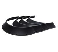 model y mud flaps, 4Pcs/Set 4.5'' Universal Flexible Car SUV Off-road Fender Flare Wheel Arch Protector Widened Decorative Eyebrow,for car accessories