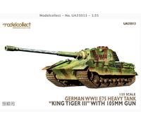 Modelcollect UA35013 1:35 E-75 Heavy Tank 'King Tiger III' with 105mm Gun German