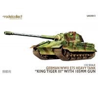 Modelcollect UA35013 1:35th scale E75 Heavy Tank "King Tiger III" with 105mm Gun