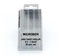 Metric Microbox Drill Set - Pdr4001 Modelcraft HSS Twist 03 16mm 20 - drill set microbox pdr4001 modelcraft hss twist metric 03 16mm 20