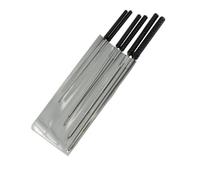 Modelcraft 1.2-3.0 mm Cutting Broach Set, Silver