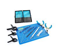 Modelcraft 11-Piece Precision Swivel Top Screwdriver and 15-Piece Tool Set
