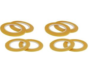 Modelcraft 4-Piece Precision Masking Tapes (Pack of 2)