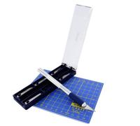 Modelcraft Craft Knife and A6 Cutting Mat Set, Silver