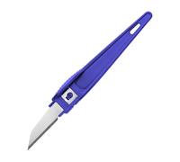 Modelcraft Disposable Hobby Knives, SK5 Carbon Steel Blades with Protective Cap, for Modelling, Craft, DIY and Art (Pack of 5)