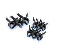Modelcraft Clamp Set PCL3000 – 9-Piece Nylon Grip, 38mm & 25mm – Blue