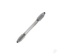 Modelcraft Pin Vice Double Ended, Silver