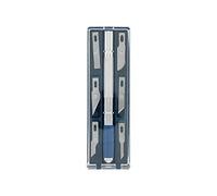 Modelcraft PKN4301/S Soft Grip Craft Knife Set , Silver