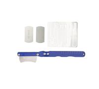 Modelcraft Precision Saw Set with Heavy-Duty Handle and 9 Assorted Blades, for Plastic, Wood and Resin