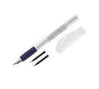 Modelcraft Swivel Craft Knife - Pen Style 360° Cutter with 2 Spare Blades,Silver,15cm
