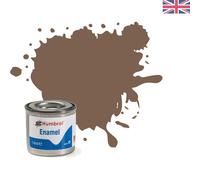 Modelers' Choice: 14ml Non-Toxic Dark Earth Enamel Paint - Perfect for Detailing