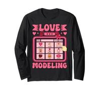 Modeling Speech Language Pathologist SLP Pride Long Sleeve T-Shirt
