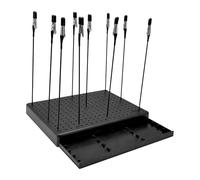 Modeling Stand, Spray Stand, Model Holder, Painting Aid with Solid PP Base for Stable Paint Applications for Hobbyists of Cars, Tanks, And, Style C