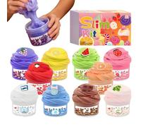 Modelling Clay | 10 Colours Scented Sensory Toys | Scented Craft Clay for Teenagers and Adults as well as Pottery Art Projects as well as Classroom and Christmas Party