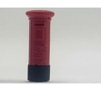 Modelling Electronics Model railway pack of 2 x painted ER post boxes - HO/OO Gauge - 1:76 scale