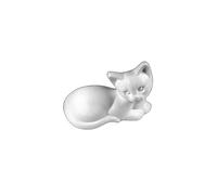 Modelling Polystyrene Animal Shape White Styrofoam Craft (Flat Back Cat)