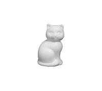 Modelling Polystyrene Animal Shape White Styrofoam Craft (Sitting Cat)