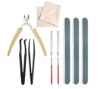 Modelling Tools Set, 9-Piece Model Making Tool Kit with Mini Pliers & Tool Box for3D Printers & Adult Craft Projects