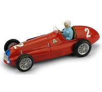 MODELLINO IN SCALA COMPATIBILE CON ALFA ROMEO 158 NINO FARINA 1950 N.2 WINNER G.BRITAIN GP WORLD CHAMP.1:43 BRUMM BM0036BCH