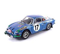 1:18 SOLIDO Renault Alpine A110 1600S Rally Montecarlo 1972 Darniche SL1804206 M