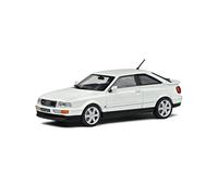 Solido Model Car Audi Coupe S2 1992 2226ccm 5-cyl Turbo White 1:43 4312202