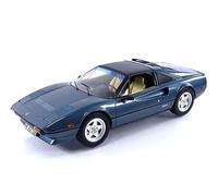 MODELLINO IN SCALA COMPATIBILE CON FERRARI 308 GTS QUATTROVALVOLE 1982 MET.BLUE MEDIO LIM.EDITION 1:18 NOREV NV187933