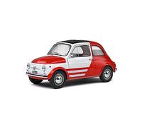 1:18 SOLIDO Fiat 500 Robe Di Kappa 1965 Red White SL1801408 Model